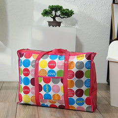 Non-Woven Moving Bag Quilt Storage Waterproof Handbag