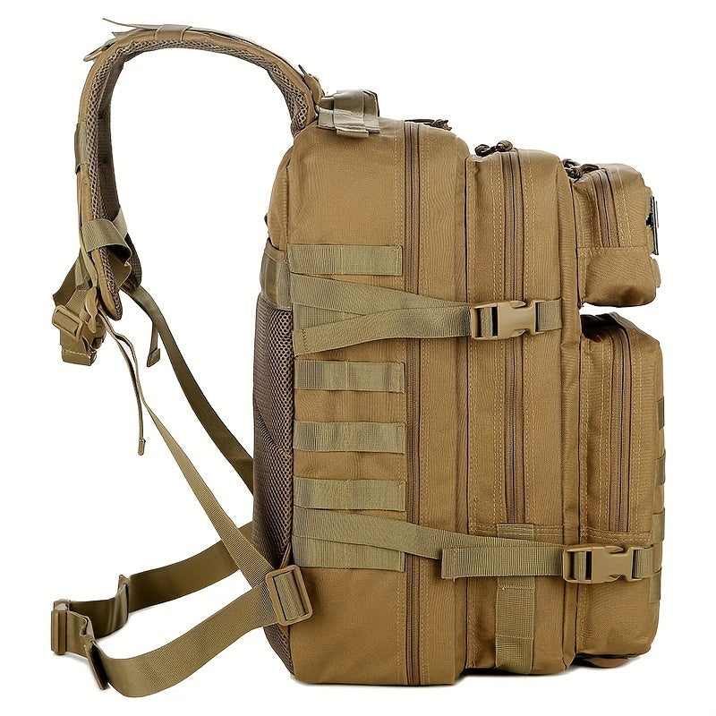 45L Military Backpack Large Capacity Mountaineering Bag Bug Out Bag Hiking Rucks