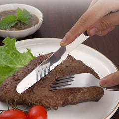 Stainless Steel Portable Cutlery Set Spoon Fork Opener Combo 16cm