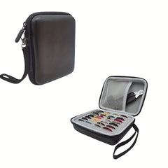 Guitar Pick Holder Faux Leather Storage Box Christmas Gift Music Party
