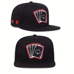 Hip Hop Men's Flat Brim Hat