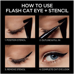 Ultra Slim Cat Eye Eyeliner Pen Fast Drying Waterproof Long Lasting
