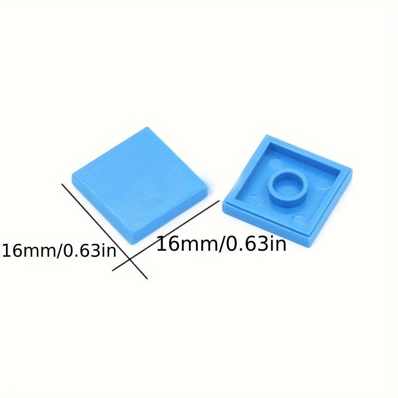 200pcs DIY Building Blocks Ceramic Tile 2x2 Educational Creative Toys