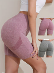 High Waist Butt Lifting Biker Shorts for Women