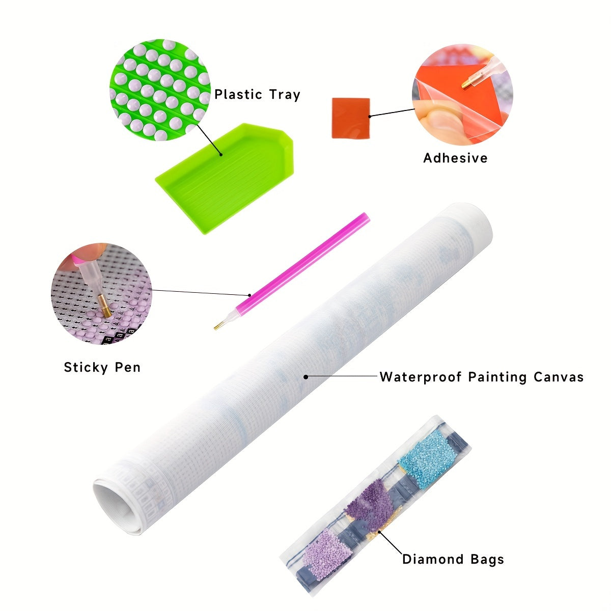 30x30cm 5D DIY Owl's Home Diamond Painting Kit