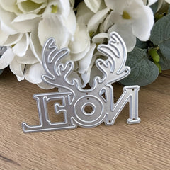 Christmas Antlers NOEL Metal Cutting Dies Stencils DIY Scrapbooking