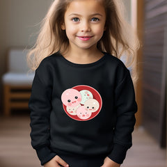Sweet Dumpling Graphic Sweatshirt Comfy Pullover Kids Clothes Gift