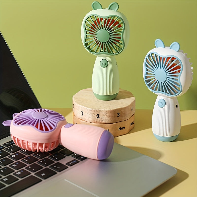 Handheld Mini Fan USB Rechargeable Portable Pocket Fan