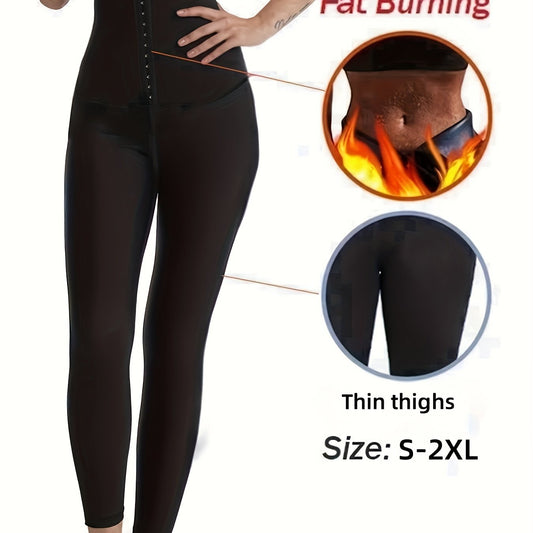 Sauna Sweat Leggings Tummy Control Waist Shaper Yoga Pants