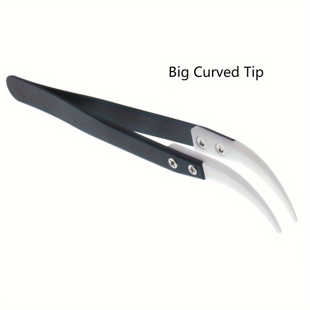 High Temp Ceramic Tweezers Anti-Static Insulation