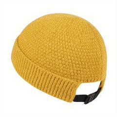 Beanie Winter Warm Knitted Hat Solid Hip Hop Hat