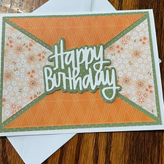 1pc Happy Birthday Metal Cutting Dies Stencil Scrapbook Album