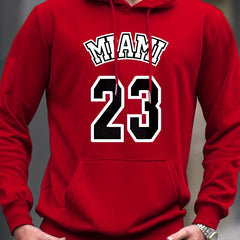Miami 23 Graphic Hoodie for Men