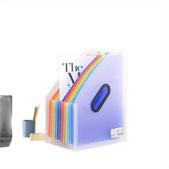 Large Capacity A4 Transparent File Folder - Holds 2000 Sheets