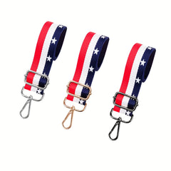 Colorblock Wide Bag Strap Lightweight Adjustable Strap