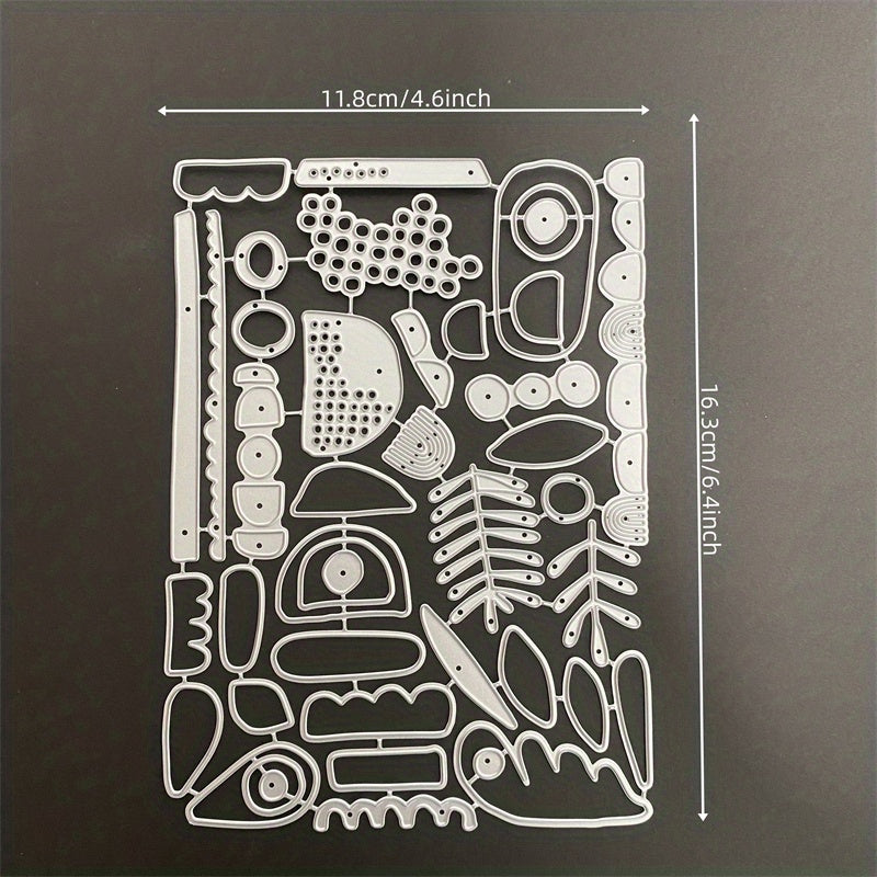 Spring Metal Cutting Dies for DIY Embossing Paper Card