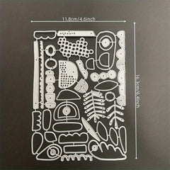 Spring Metal Cutting Dies for DIY Embossing Paper Card