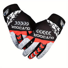 Lightweight Breathable Non slip Touch Screen Gloves for Cycling Driving