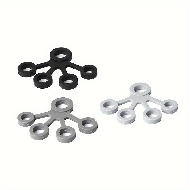 3pcs Five Fingers Training Bands Hand Grip Strengtheners