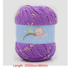 1pc Dots Yarn Crochet Yarn DIY Knitting Supplies