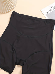 High Waist Shapewear Shorts Women's Stretch Slim Pants