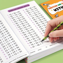 Math Workbook for Kids Ages 10-100 Halloween & Christmas Gift