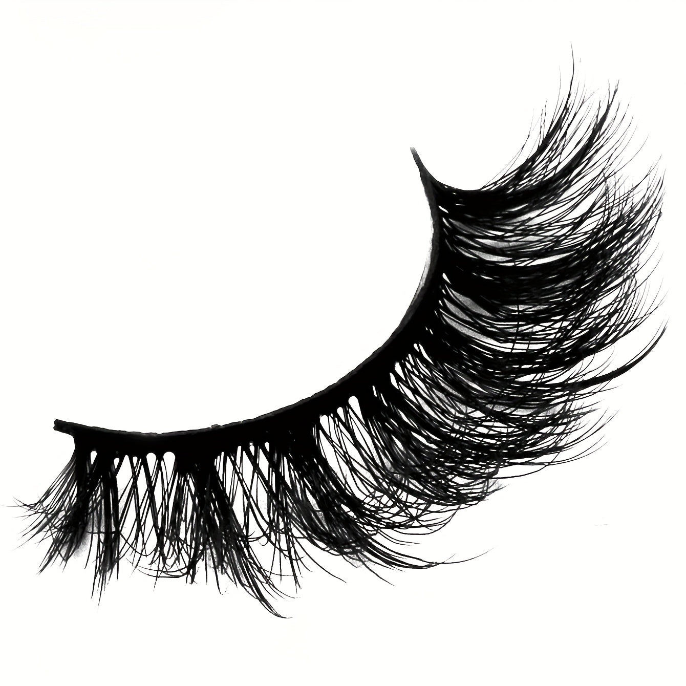 7 Pairs Full Strip Lashes Cluster Like Lashes 17mm Wispy False Eyelashes