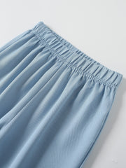 Toddler Girls Jogger Pants Elastic Waist Casual Trousers Kids Summer Clothes