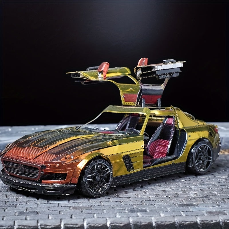 Butterfly Wing Sports Car 3D Metal Puzzle DIY Model