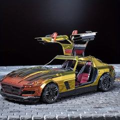 Butterfly Wing Sports Car 3D Metal Puzzle DIY Model