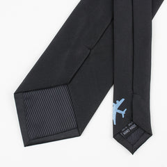 Men's Embroidered Airplane Necktie Tie Neckwear