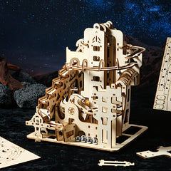 Wooden 3D Puzzle DIY Kit Mechanical Gear Set Model Christmas Birthday Gift