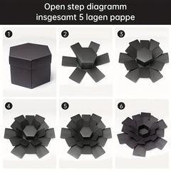 1pc Surprise Explosion Box Gift DIY Album for Birthday Anniversary Wedding