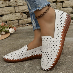 Women's Breathable Letter Graphic Sports Shoes Lightweight Flat Shoes