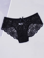 5-Pack Women's Sexy Lace Mid-Waist Panties
