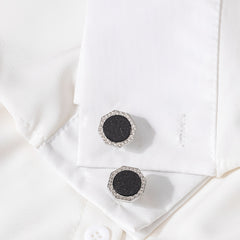 Round Suit Shirts Cufflinks French Sleeve Studs