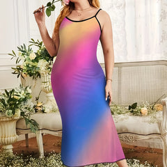 Ombre Tie Dye Comfort Cami Sleep Dress