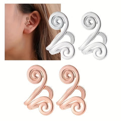 Irregular Shape Ear Cuff Twisted Earring - No Piercings