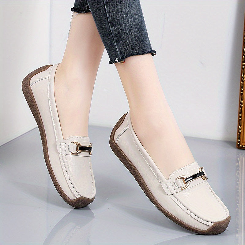 Women's Slip-On Casual Flat Shoes Soft Sole Comfy Loafers