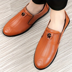Men's Comfortable Slip-On Loafers Walking Shoes