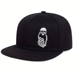 Skull Finger Embroidery Baseball Cap Hip Hop Dad Hat