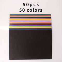 50-60pcs 230gms DIY Model Making Multicolor Paper Card Paper