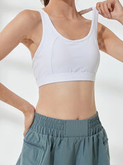 Racerback Cut Out Sports Tank Top for Yoga