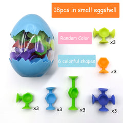 48pcs Suction Cup Building Blocks Educational Toys