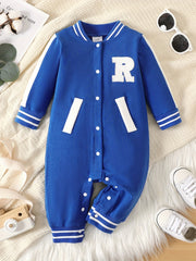 Baby Casual Baseball Bodysuit