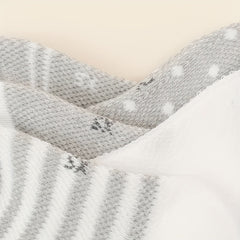 5 Pairs Gray Panda Baby Socks for Your Little Boy