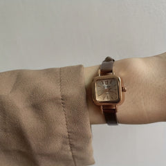 Square Wrist Watch with Thin Strap, Gift for Kids