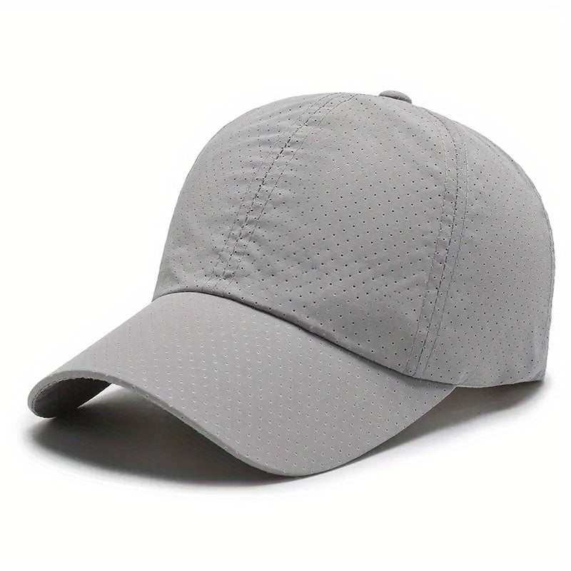 Breathable Quick Drying Sun Protection Baseball Cap for Outdoor Fishing