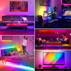 USB DIY LED TV Backlight Strip Lights RGB 5050 Flexible Light Strips