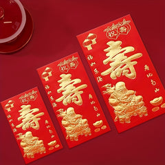 Chinese Blessing Red Envelope Birthday Party Gift Rabbit Lucky Money